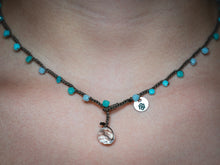 Load image into Gallery viewer, Aqua Mix Glass Beaded Necklace
