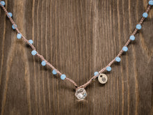 Load image into Gallery viewer, Bleu Clair Glass Beaded Necklace
