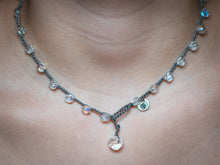 Load image into Gallery viewer, Large Crystal Glass Faceted Beaded Necklace
