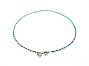Turquoise Small Beaded Necklace